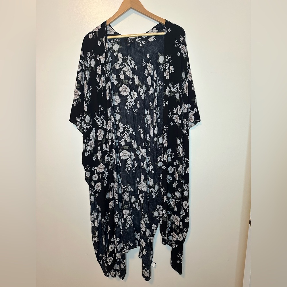 Torrid Floral Ruana Wrap